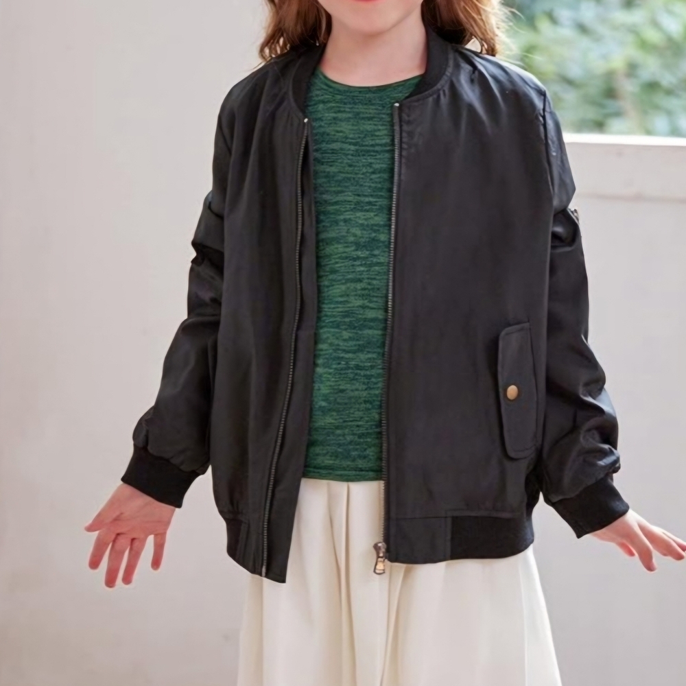 Girls Bomber Jacket - Picture 3 of 5